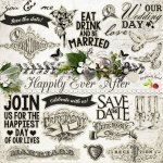 Happily Ever After WordArt Happily Ever After WordArt