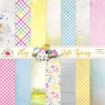 Hop Into Spring Paper Set Hop Into Spring Paper Set