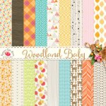 Woodland Baby Paper Set 2 Woodland Baby Paper Set 2