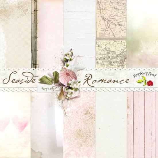 Seaside Romance Paper Set - Click Image to Close