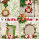 Christmas Tradition EK QP Set Christmas Tradition EK QP Set