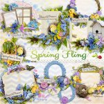 Spring Fling Cluster Set Spring Fling Cluster Set