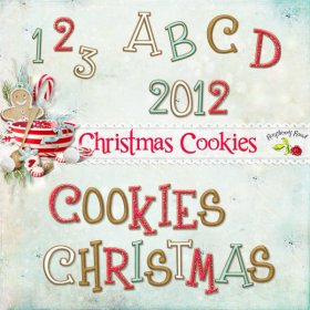 Christmas Cookies Alpha Set
