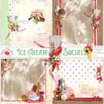 Ice Cream Social Stacked Papers Ice Cream Social Stacked Papers