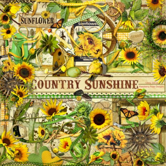 Country Sunshine Element 2 Set - Click Image to Close