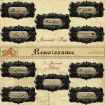Renaissance Journal Labels
