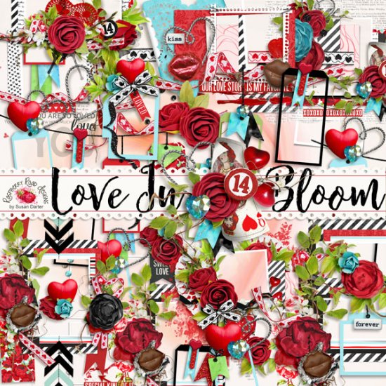 Love In Bloom Clusters - Click Image to Close