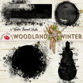 Woodland Winter Masks