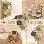 Family Gathering Stacked Papers Family Gathering Stacked Papers