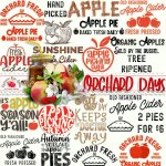 Orchard Days WordArt