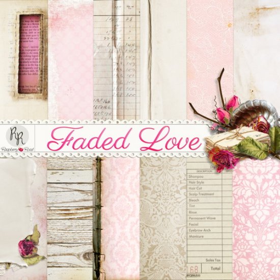 Faded Love Paper Set - Click Image to Close