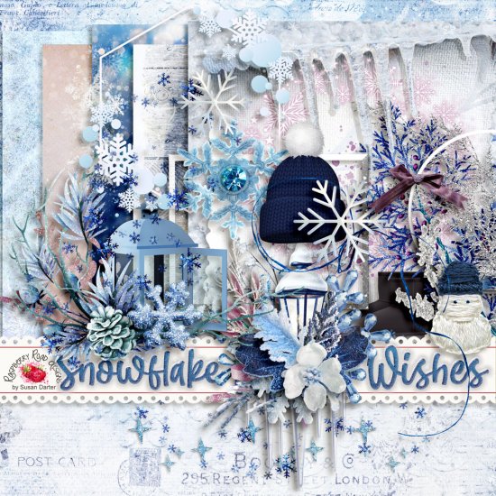 Snowflake Wishes Freebie - Click Image to Close