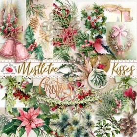 Mistletoe Kisses Ephemera