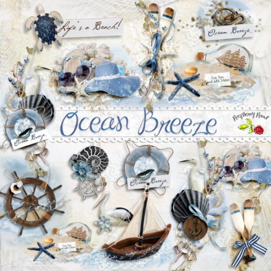 Ocean Breeze Side Clusters - Click Image to Close