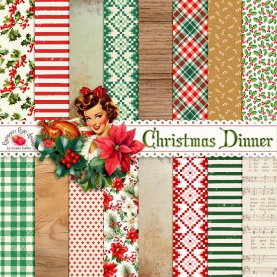 Christmas Dinner Papers - Click Image to Close