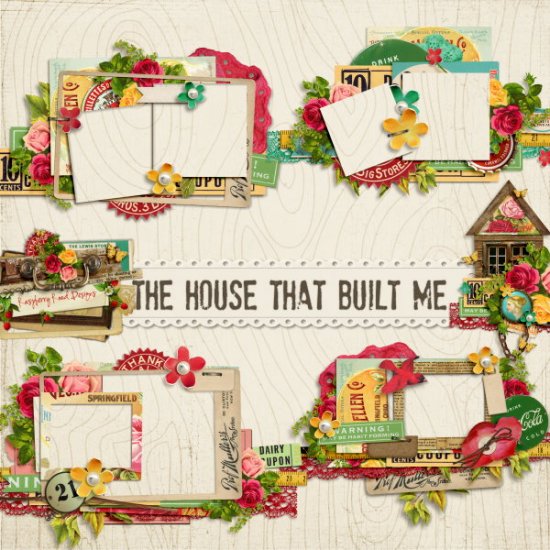 The House That Built Me Cluster Set - Click Image to Close