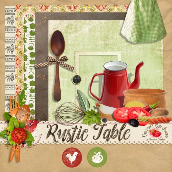 Rustic Table Mini Kit - Click Image to Close