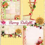 Berry Delight Stacked Paper Set Berry Delight Stacked Paper Set