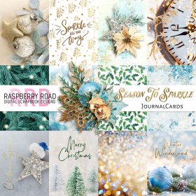 Season To Sparkle Journal Cards