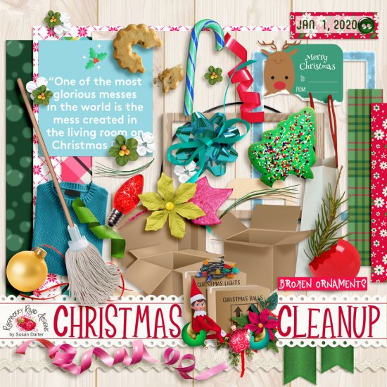 Christmas Cleanup Freebie