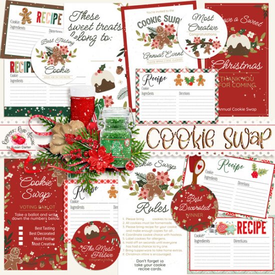Cookie Swap Printables - Click Image to Close