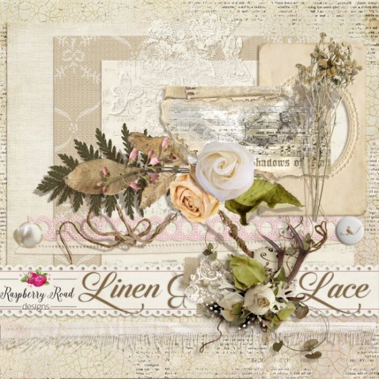 Linen And Lace Freebie - Click Image to Close