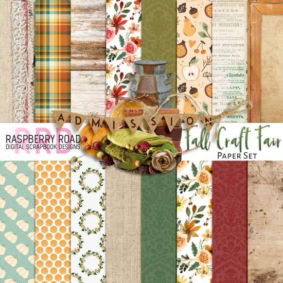 Fall Craft Fair Papers - Click Image to Close