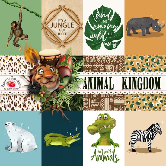 Animal Kingdom Journal Cards - Click Image to Close