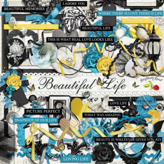 Beautiful Life Element Set - Click Image to Close