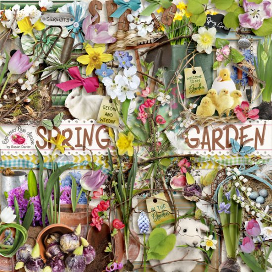 Spring Garden Elements