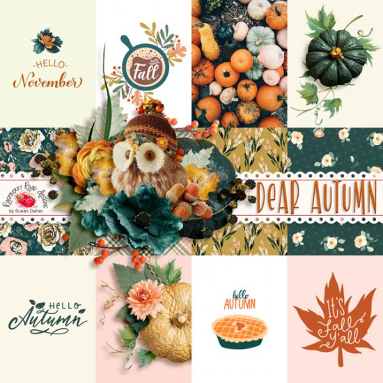 Dear Autumn Journal Cards - Click Image to Close