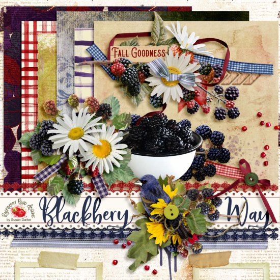 Blackberry Way Freebie Kit - Click Image to Close