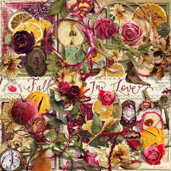 Fall In Love Elements Set - Click Image to Close