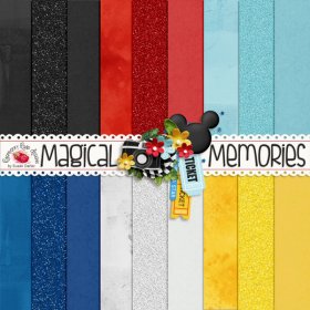 Magical Memories Solid Papers