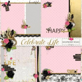 Celebrate Life Stacked Papers