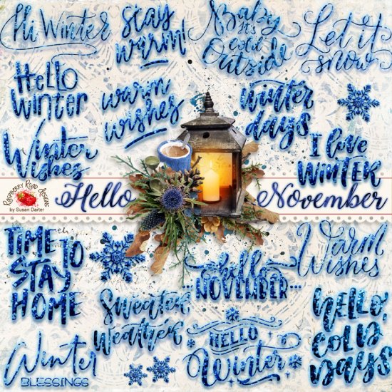 Hello November WordArt - Click Image to Close