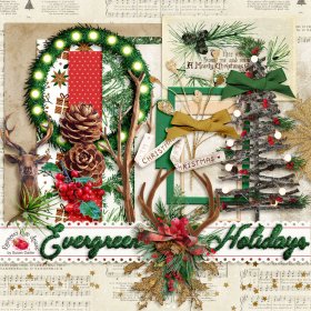 Evergreen Holidays Freebie