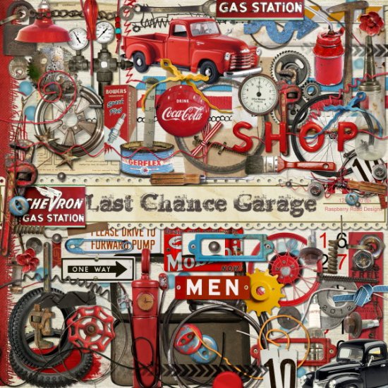 Last Chance Garage Element Set - Click Image to Close