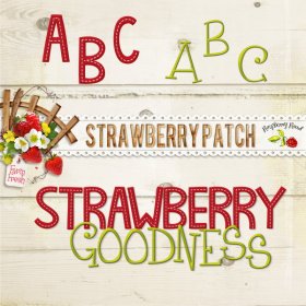 Strawberry Patch Alpha Set