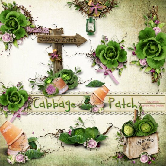 Cabbage Patch Side Clusters - Click Image to Close