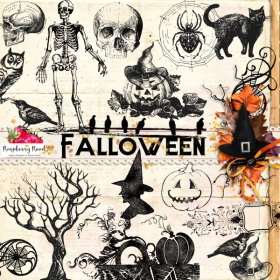 Falloween Stamps