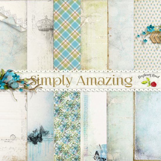 Simply Amazing Paper Set - Click Image to Close