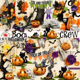 Boo Crew Side Clusters
