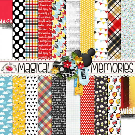 Magical Memories Paper Set