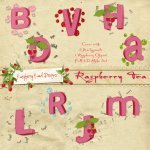 Raspberry Tea Pink 3D Alpha