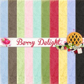 Berry Delight Solid Papers