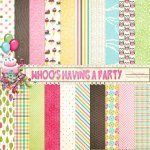 Whoo's Having A Party Girl Papers