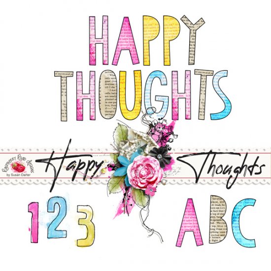 Happy Thoughts Alpha Set - Click Image to Close
