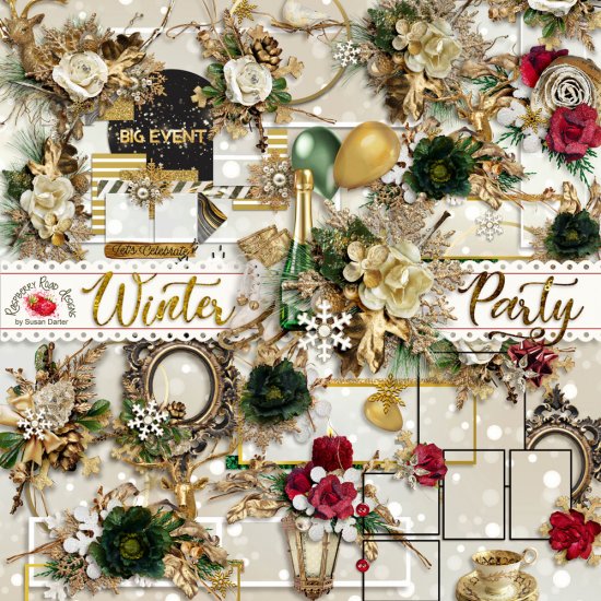 Winter Party Clusters - Click Image to Close