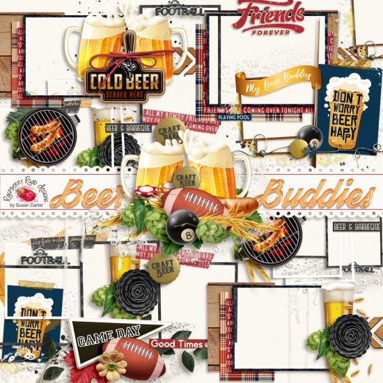 Beer Buddies Cluster Set - Click Image to Close
